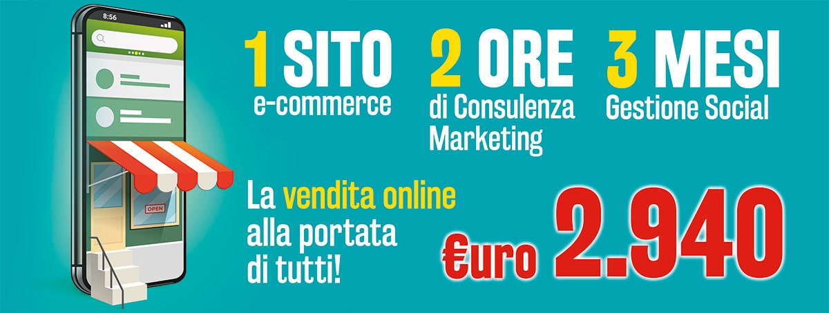 Siti e-commerce personalizzati Rimini e San Marino